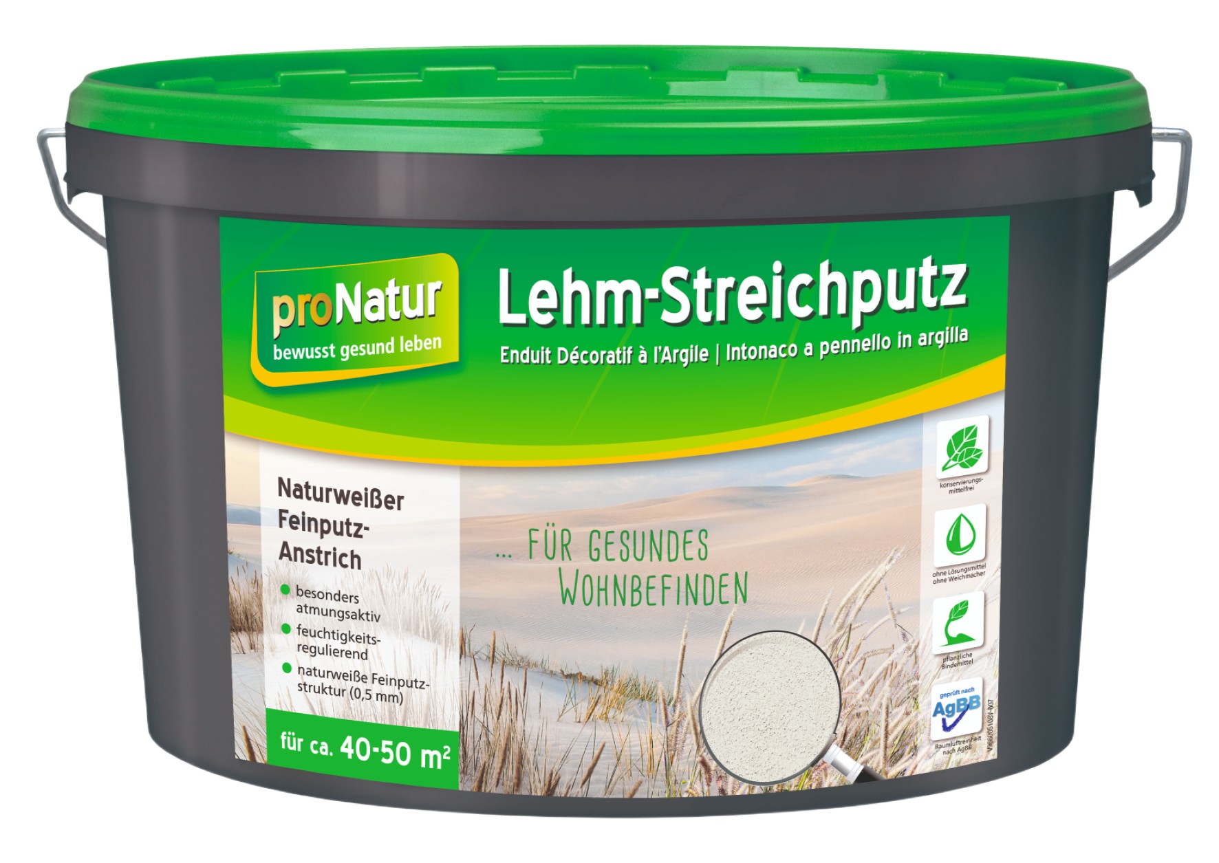 Bild Lehm-Streichputz